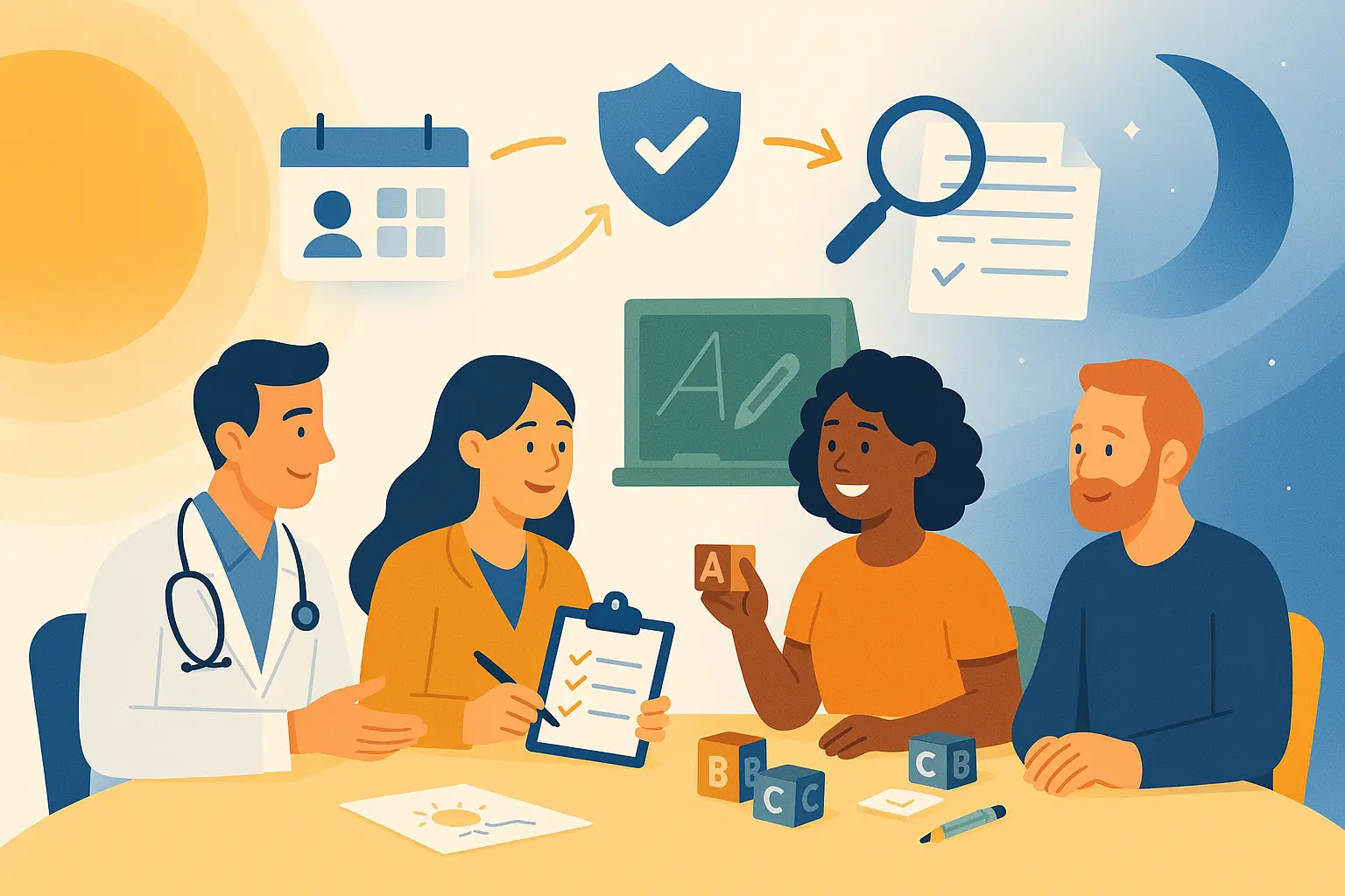 Teamwork – multiprofessionelle Zusammenarbeit